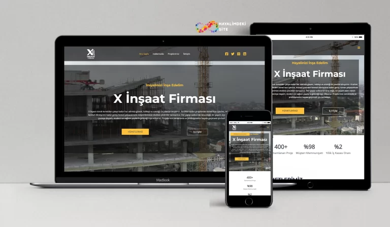 Profesyonel Web Sitesi